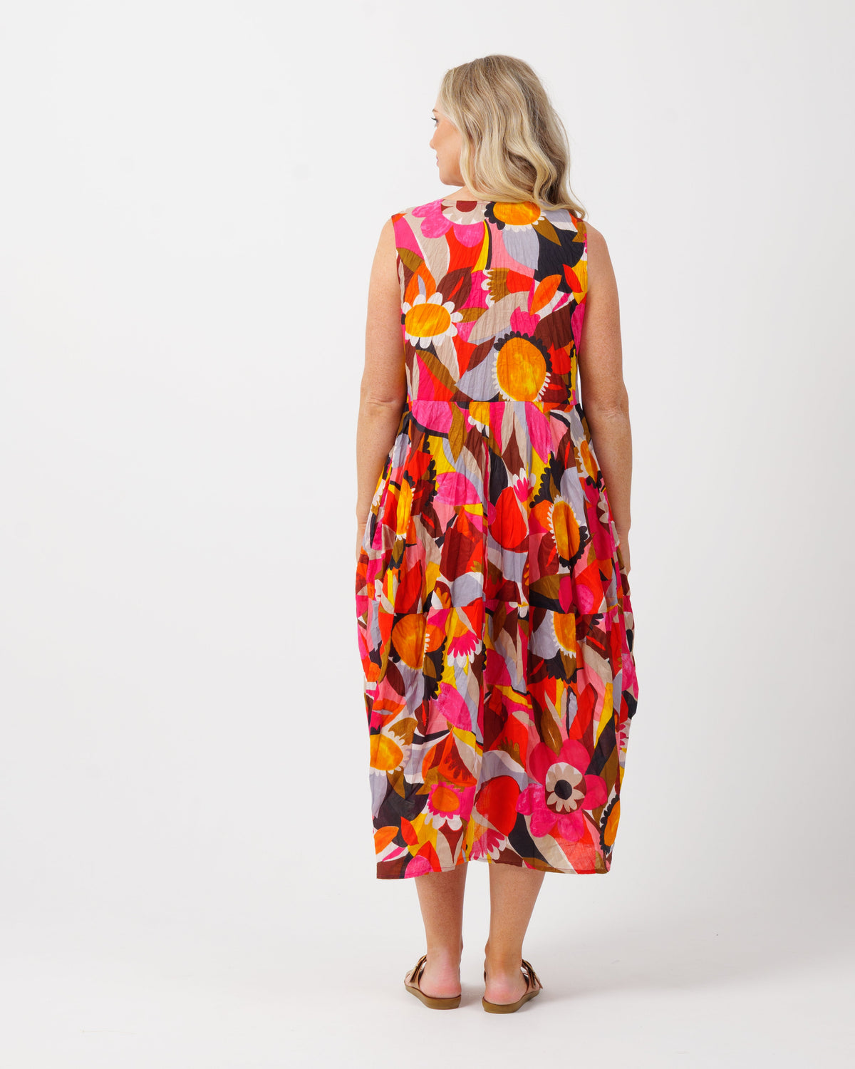 Glasshouse Dress in Bold Floral