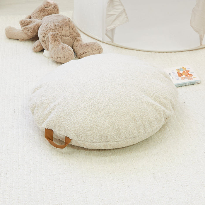BAYLEY Teddy Boucle Cushion oatmeal