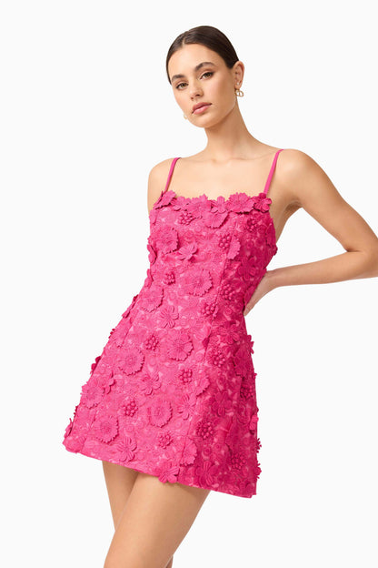 Claudia Party Dress in Pink