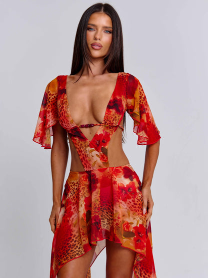 HARTLEY MINI DRESS ROSALIA