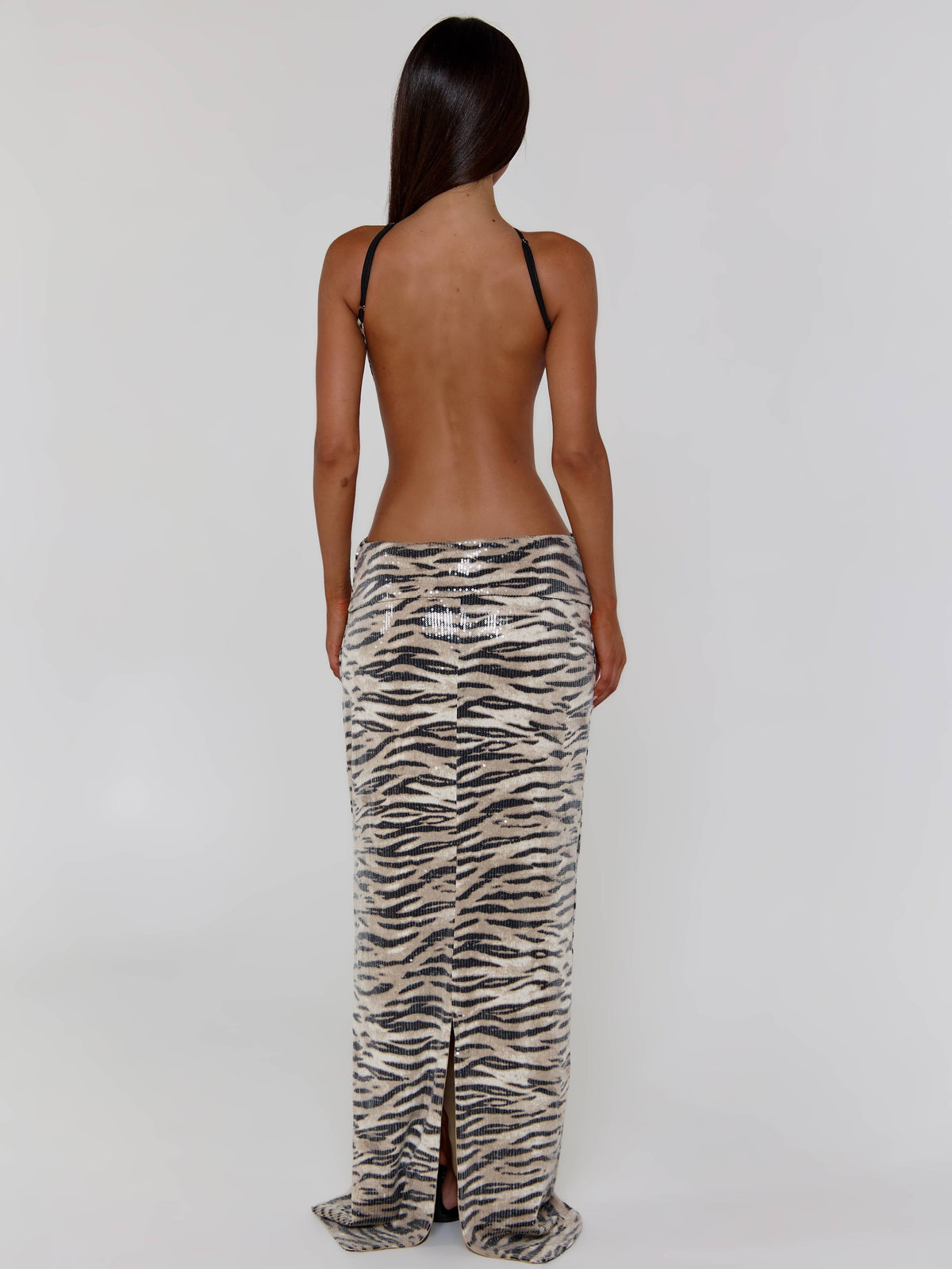 HITHER MAXI DRESS ZEBRA