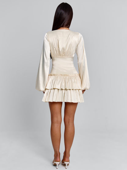 KARMIN MINI DRESS IVORY