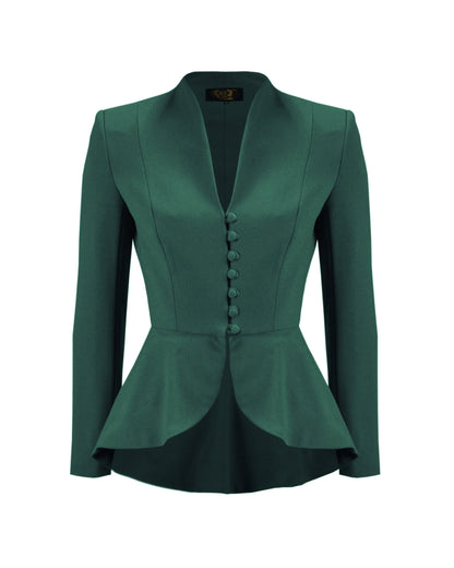 1950s Lilian Jacket - Racing Green