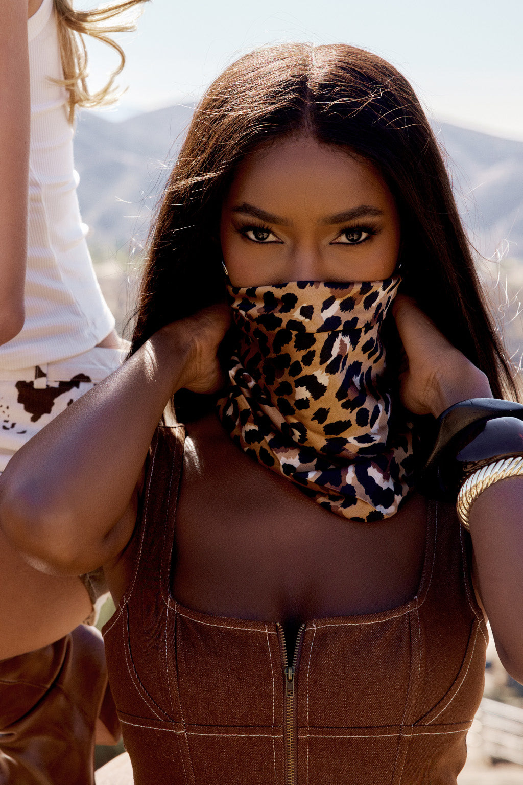 Trixie Leopard Scarf