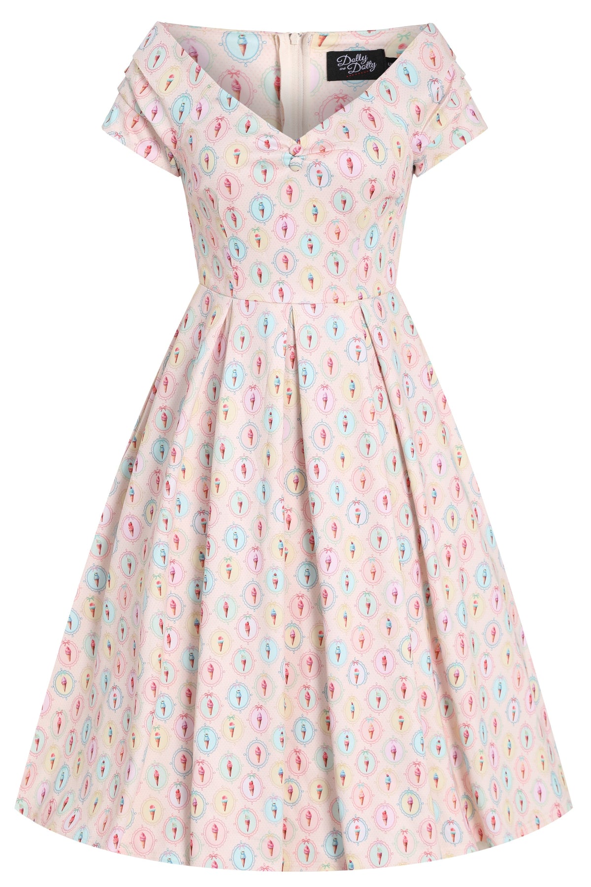 Lily Pink Gelato Off Shoulder Dress