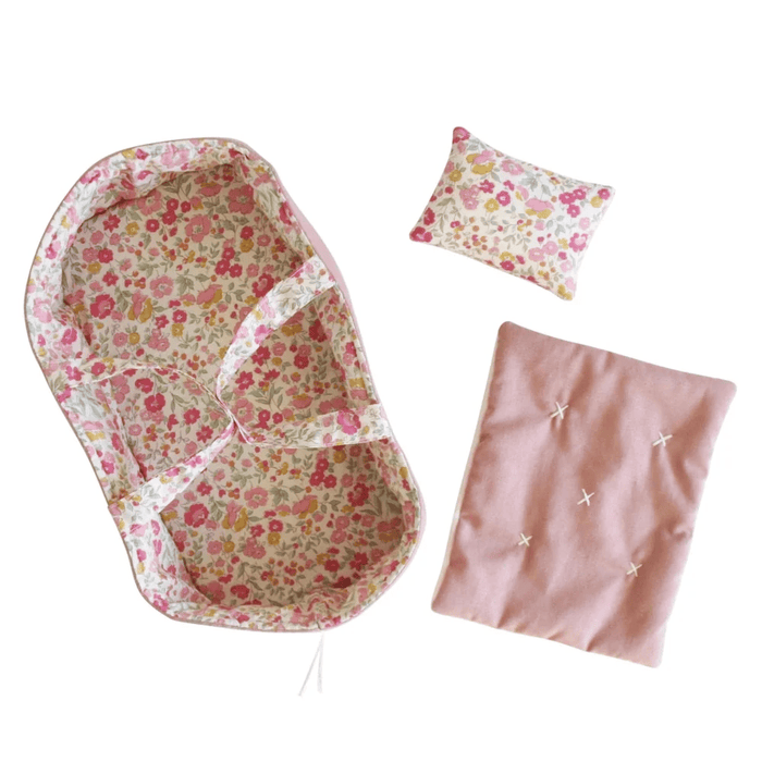 Alimrose Playtime Doll Carrier Set 30cm Rose Garden