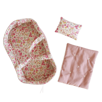 Alimrose Playtime Doll Carrier Set 30cm Rose Garden