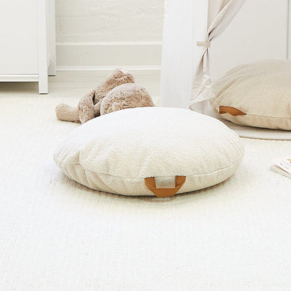 BAYLEY Teddy Boucle Cushion oatmeal