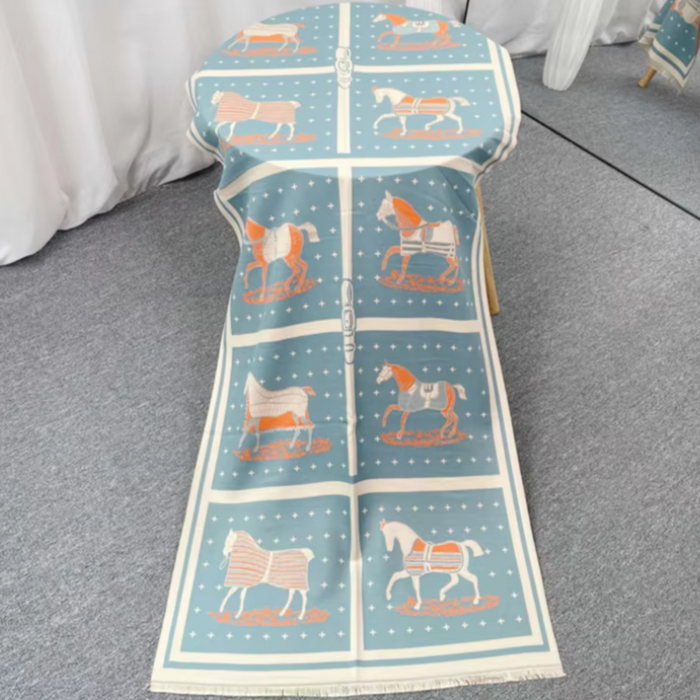 Bettona Pashmina Scarf Blue