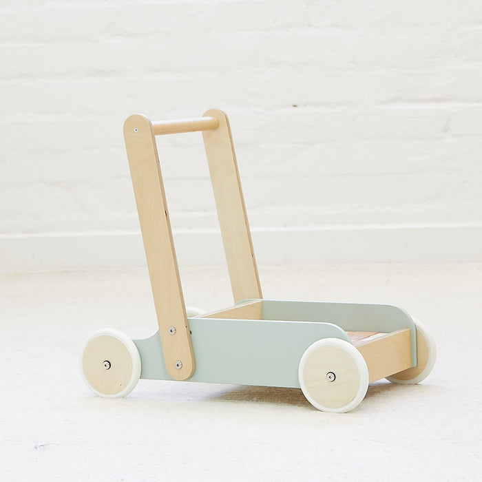 Bloom Baby Walker with 30pc Block Set Sage