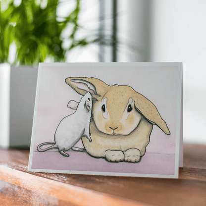 PinkPolish Design Note Cards "Can You Keep a Secret" Handmade Notecard