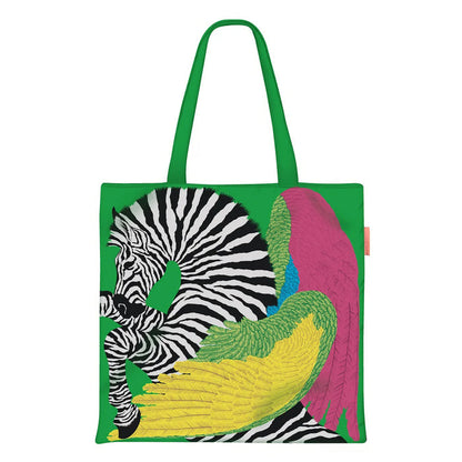 Zebra Wings Green