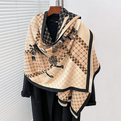 Cezanne Pashmina Scarf Beige