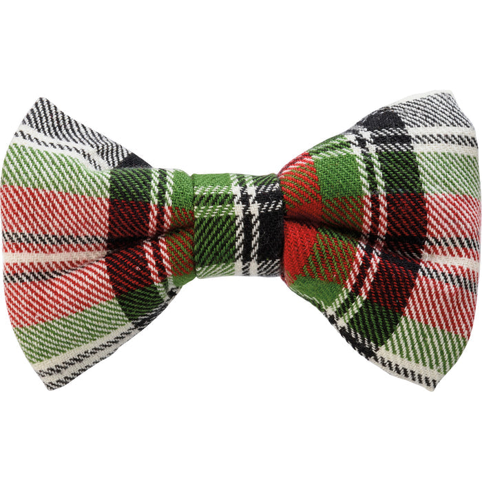 Christmas Plaid Medium Pet Bow Tie Set or Individual #100-C265