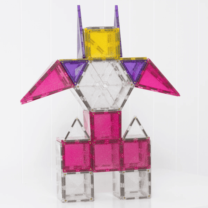 Connetix Glitter Unicorn Pack 56pcs
