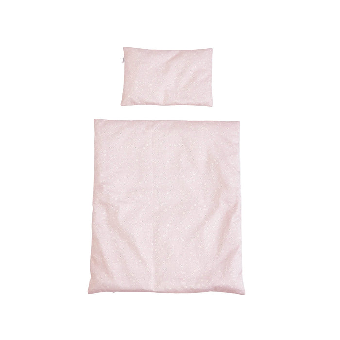 Doll Bedding - reversible Daisy