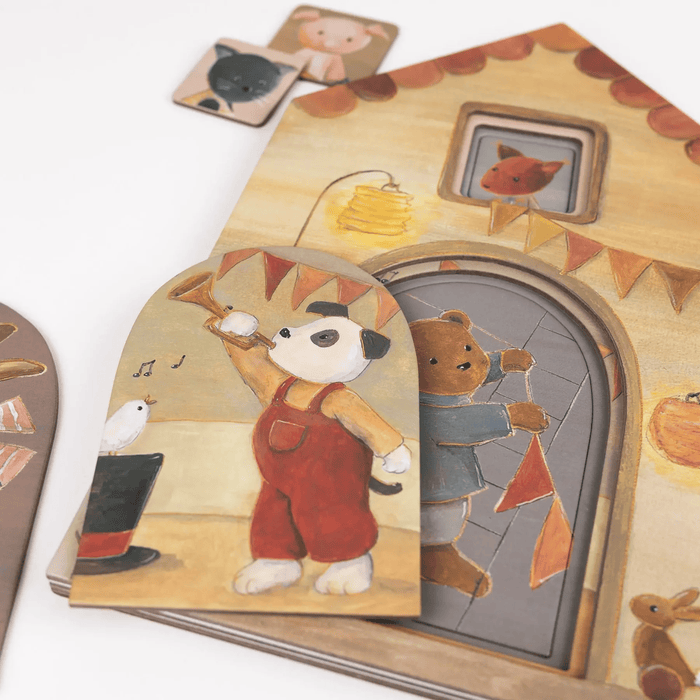 Egmont Toys Multi Layered Puzzle Friends