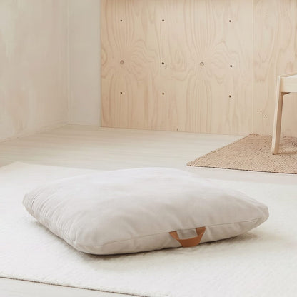 Ellis Corduroy Floor Cushion Nougat
