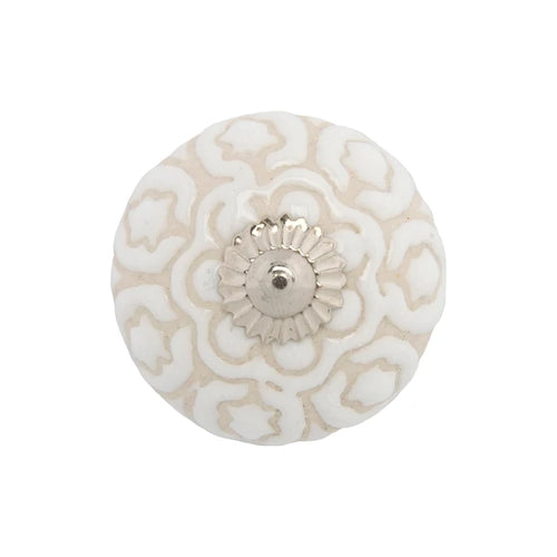 Evelynn Sweet Pea Ceramic Knob