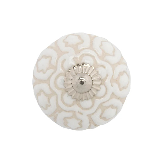 Evelynn Sweet Pea Ceramic Knob