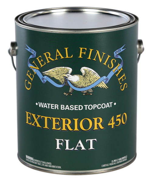 General Finishes Exterior 450 Water-based Clear Outdoor Topcoat