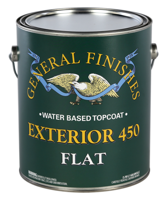 General Finishes Exterior 450 Water-based Clear Outdoor Topcoat