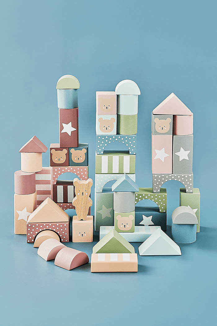 JaBaDaBaDo Building Blocks Teddy