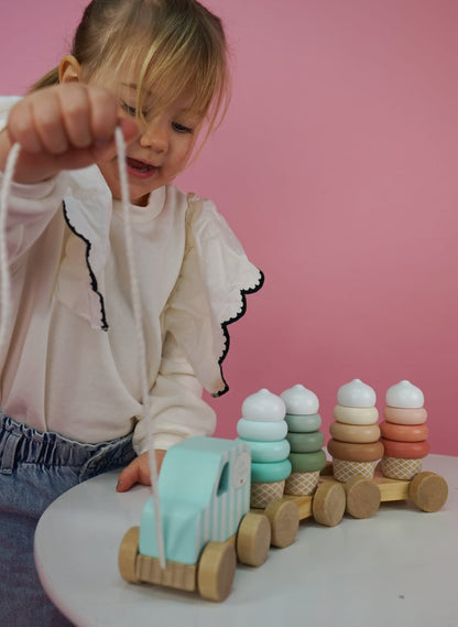 JaBaDaBaDo Truck with Ice Cream Blocks