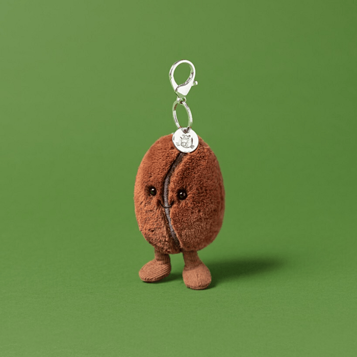 Jellycat Amuseables Coffee Bean Bag Charm