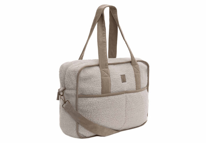 Jollein Large Teddy Boucle Nappy Bag