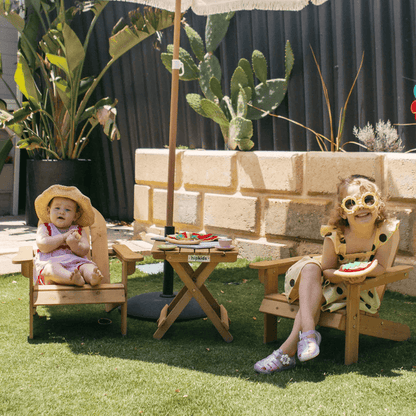 Kids Adirondack Chair & Side Table