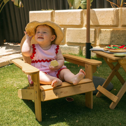 Kids Adirondack Chair & Side Table
