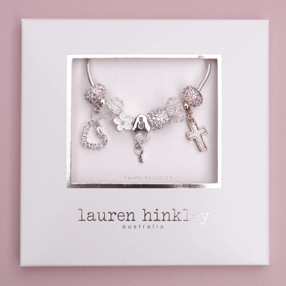 Lauren Hinkley Cross Charm Bracelet