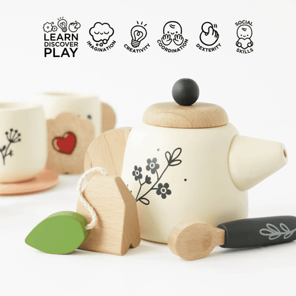 Le Toy Van Wooden Tea Set & Tray