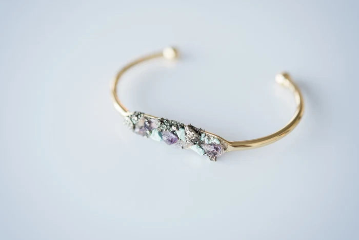 Lillian Crystal Cuff Bracelet