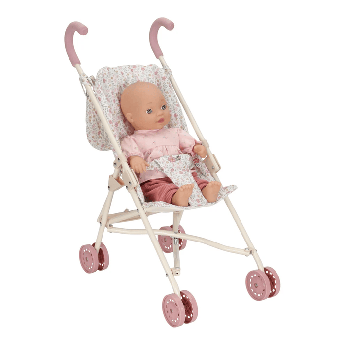 Little Dutch Doll Stroller - Metal - Floral