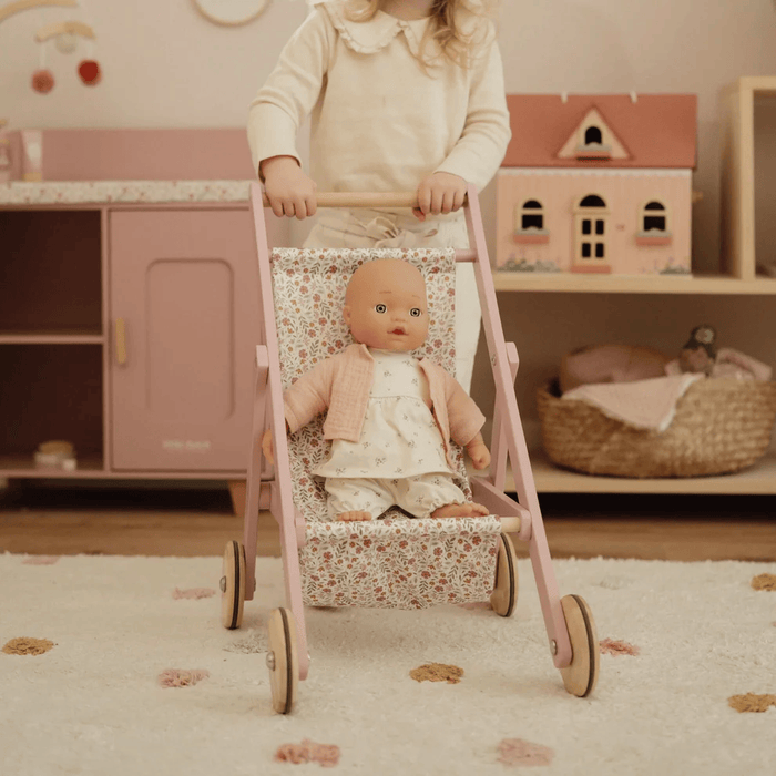 Little Dutch Doll Stroller - Pink