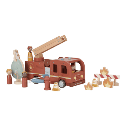 Little Dutch Firetruck w/ Peg Dolls