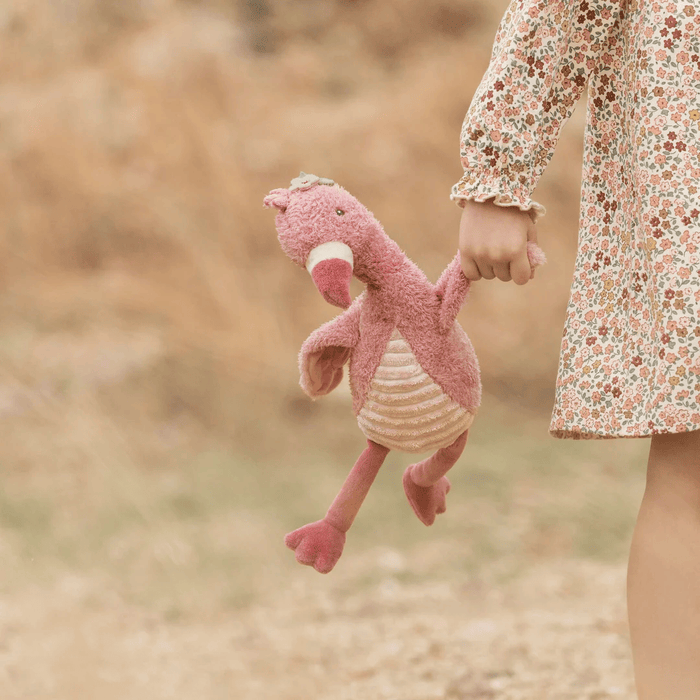 Little Dutch Safari Friends Cuddle Flamingo  35cm