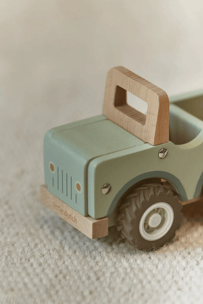 Little Dutch Safari Friends Wooden Safari Car