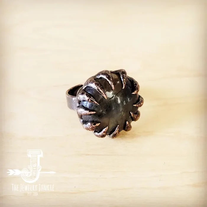Lourel Labradorite Copper Ring