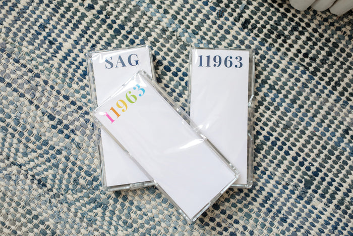 Lucite Note Pad