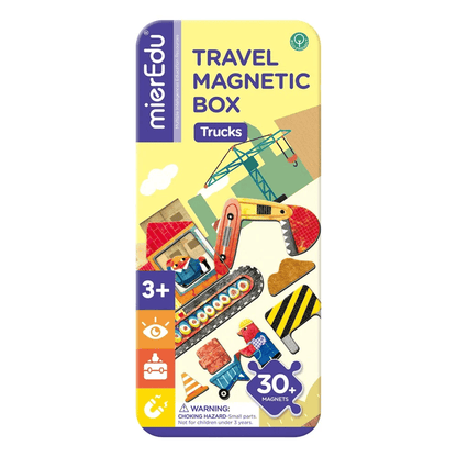mierEdu - Travel Magnetic Box - Trucks