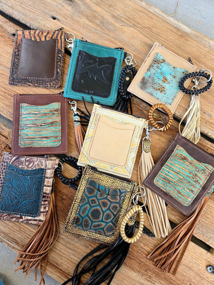 Mini Cross Wrist Wallet