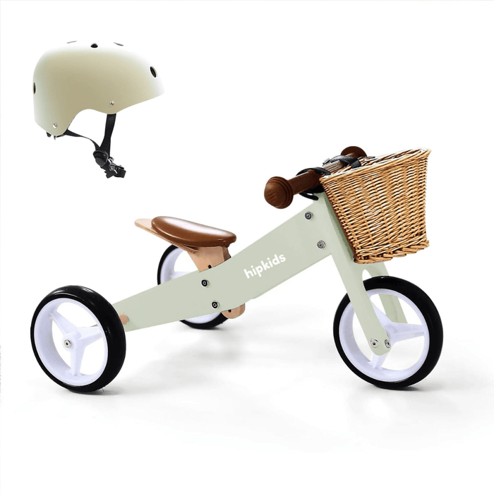 Mini Trike & Helmet Bundle Sage