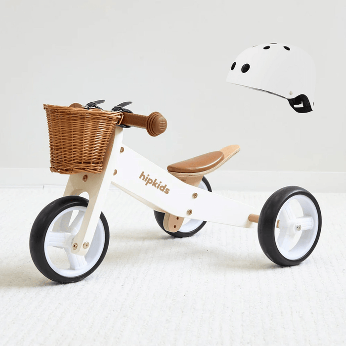 Mini Trike & Helmet Bundle Ivory