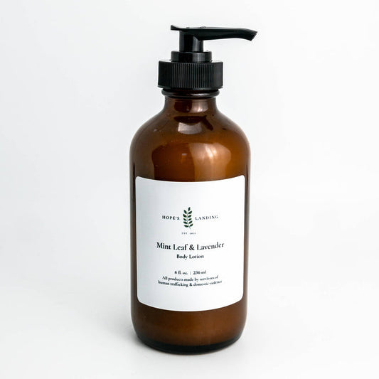 Mint Leaf and Lavender Lotion