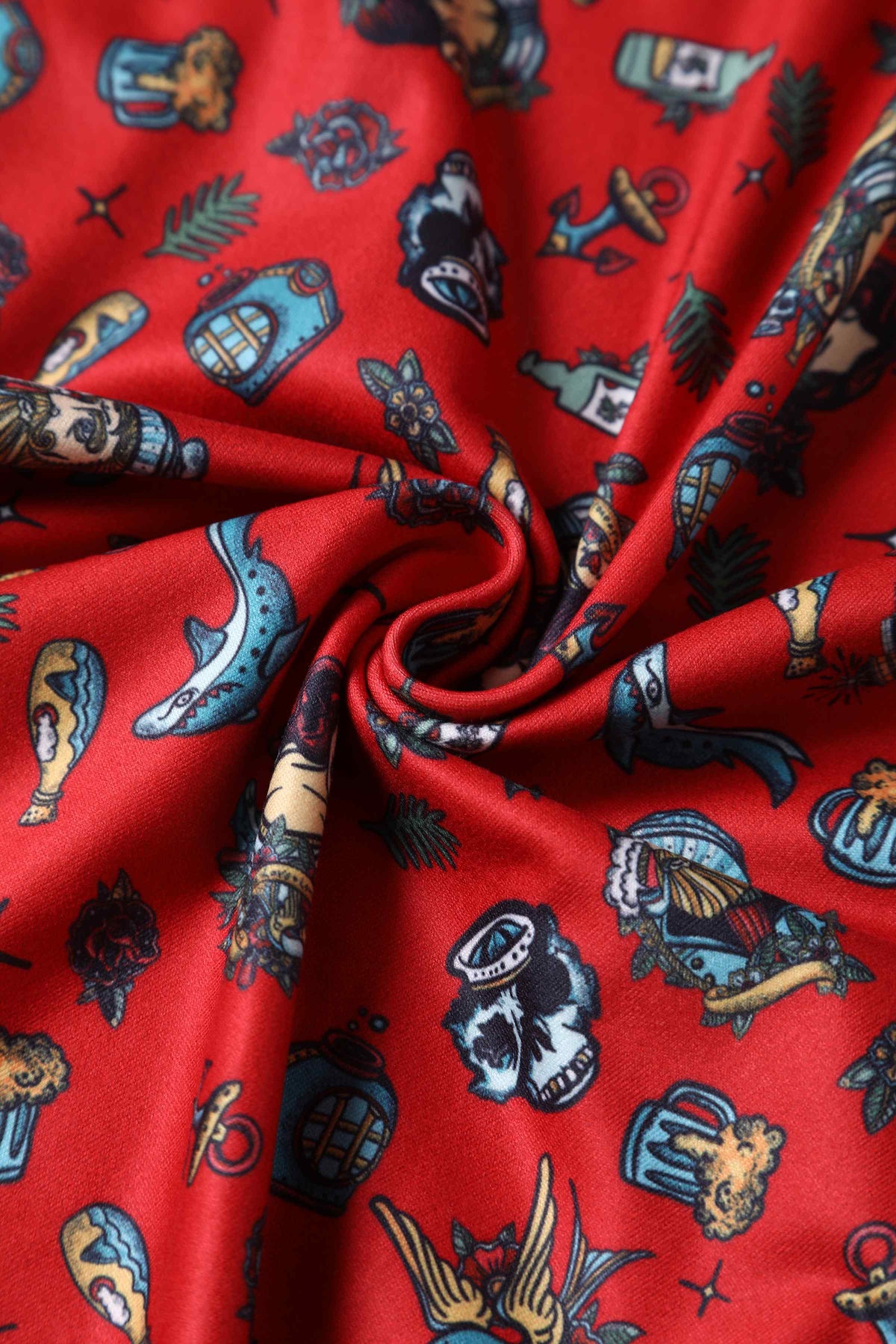 Brenda Nautical Sailor 50s Style Dress