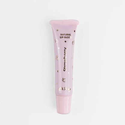 Oh Flossy Natural Lip Gloss Strawberry