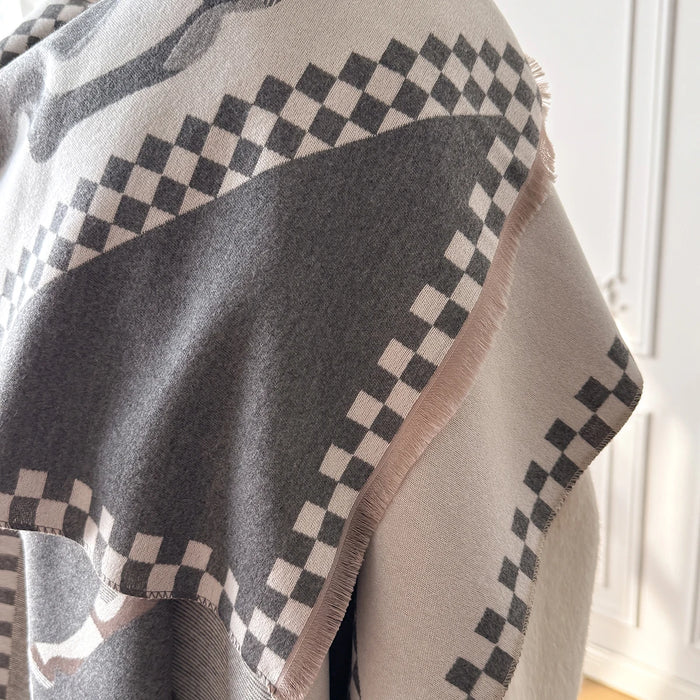Piona Pashmina Scarf Gray